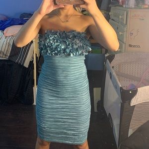 Blue dress